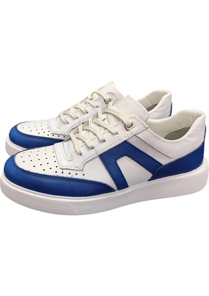Mavi Beyaz Erkek Sneaker modelleri