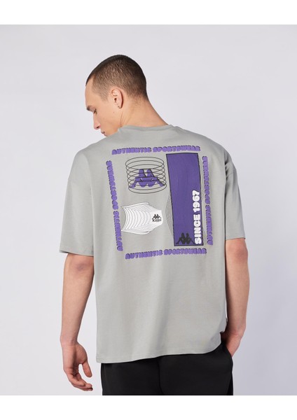 Bento Tshirt Erkek Gri Regular Fit Tişört