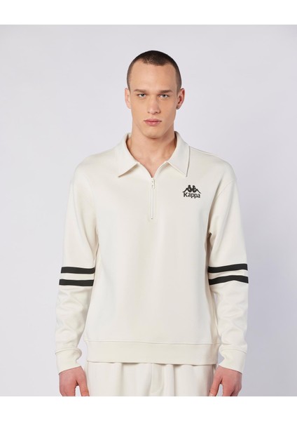 Porte Sweatshirt Erkek Ekru Regular Fit Sweatshirt