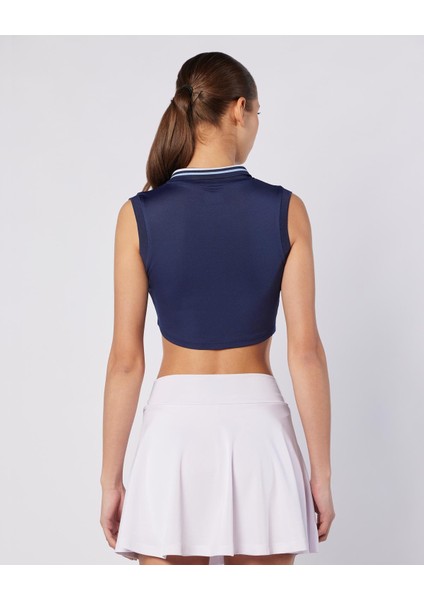 Elegance Polo Wmn Kadın Lacivert Regular Fit Polo Yaka Tişört indirimleri