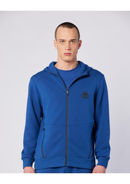 Fabio Full Zip Erkek Lacivert Regular Fit Fermuarlı Eşofman Üstü