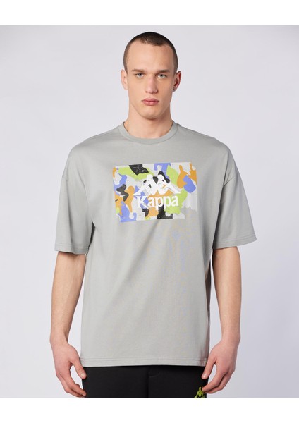 Tarsty Tee Erkek Gri Comfort Fit Tişört