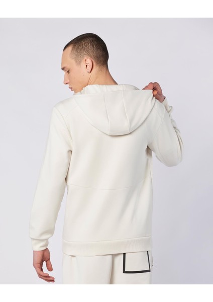 Fabio Full Zip Erkek Ekru Regular Fit Fermuarlı Eşofman Üstü fiyatları