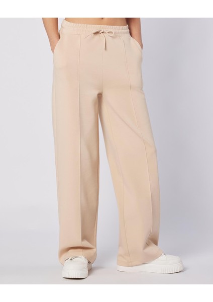 Edna Pant Kadın Bej Regular Fit Eşofman Altı fiyatları