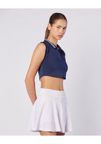 Elegance Polo Wmn Kadın Lacivert Regular Fit Polo Yaka Tişört