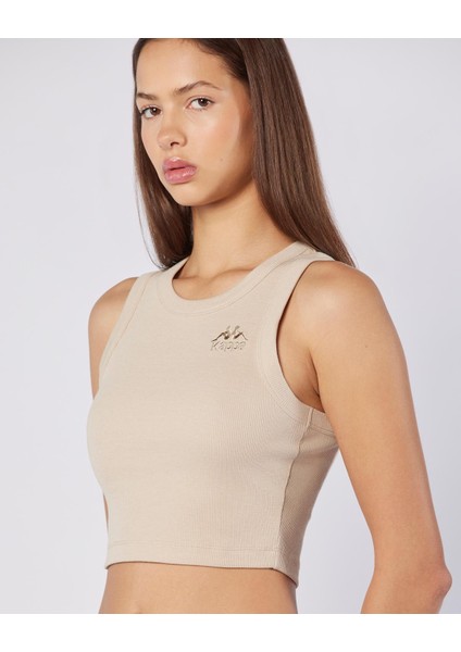 Leda Tank Kadın Bej Regular Fit Atlet fiyatları