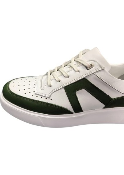 Yeşil Beyaz Erkek Sneaker indirimleri