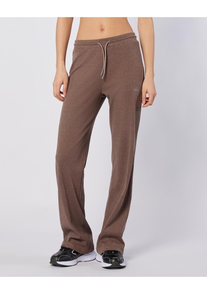 Leda Pant Kadın Kahverengi Comfort Fit Eşofman Altı