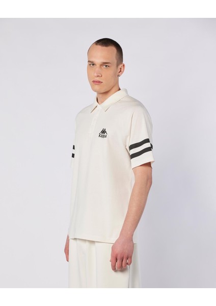 Porte Tee Erkek Ekru Regular Fit Polo Yaka Tişört fırsatları