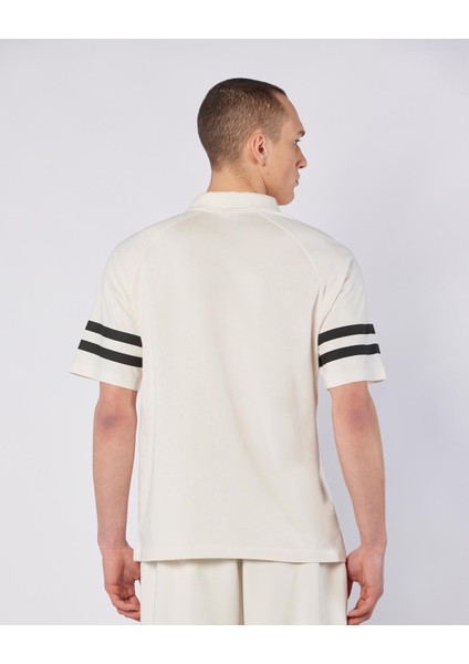 Porte Tee Erkek Ekru Regular Fit Polo Yaka Tişört indirimleri