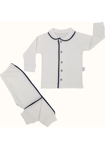 Sonem Bebe... Biyeli Bebe Yaka Bebek Pijama takımı