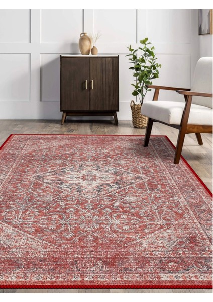 Vintage Desenli Halı, Pamuk Dokuma Pamuklu Taban Dekoratif Halı Kilim 83 fiyatları