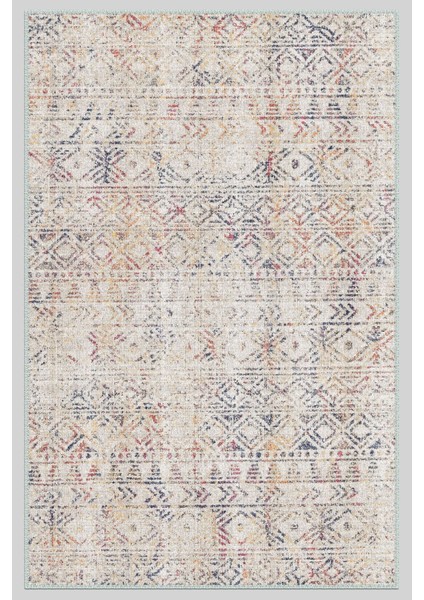Vintage Desenli Halı, Pamuk Dokuma Pamuklu Taban Dekoratif Halı Kilim 86 indirimleri