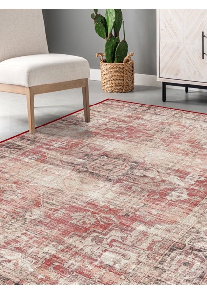 Vintage Desenli Halı, Pamuk Dokuma Pamuklu Taban Dekoratif Halı Kilim 84 modelleri