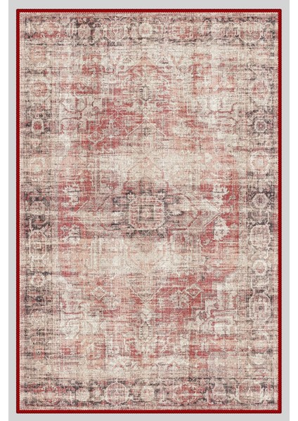 Vintage Desenli Halı, Pamuk Dokuma Pamuklu Taban Dekoratif Halı Kilim 84 indirimleri