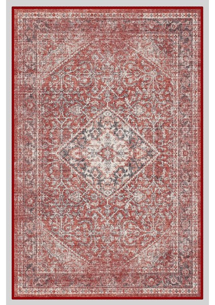 Vintage Desenli Halı, Pamuk Dokuma Pamuklu Taban Dekoratif Halı Kilim 83 fırsatları
