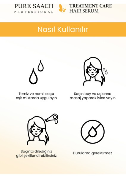 PURE SAACH PROFESSİONAL HAIR TREATMENT SERUM ONE LIQUİD LUSTER modelleri