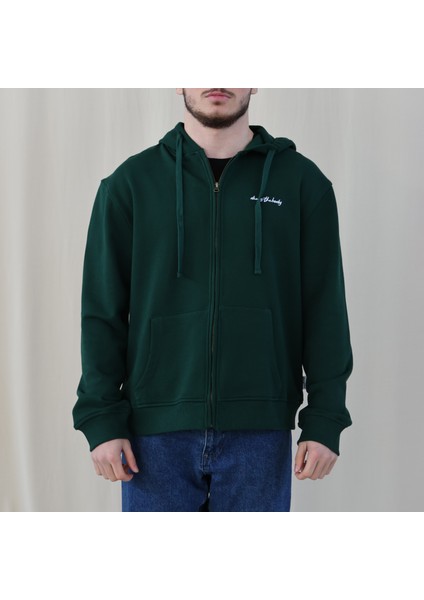 - Fermuarlı Kapüşonlu Sweatshirt
