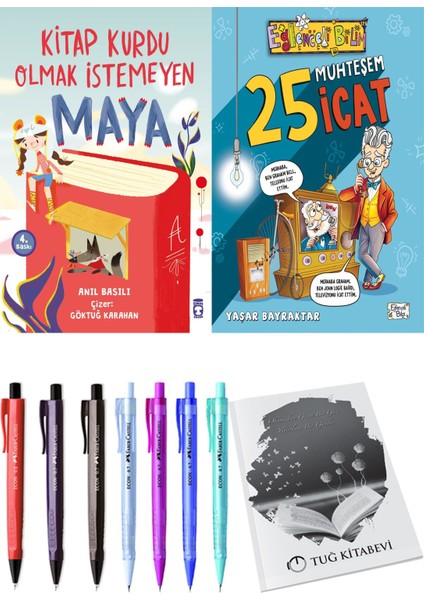Kitap Kurdu Olmak İstemeyen Maya ve 25 Muhteşem İcat
