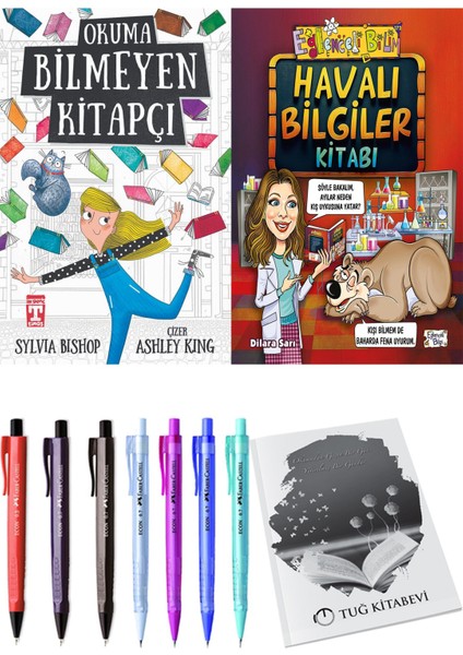 Okuma Bilmeyen Kitapçı ve Havalı Bilgiler Kitabı