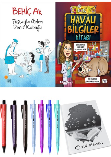 Postayla Gelen Deniz Kabuğu ve Havalı Bilgiler Kitabı