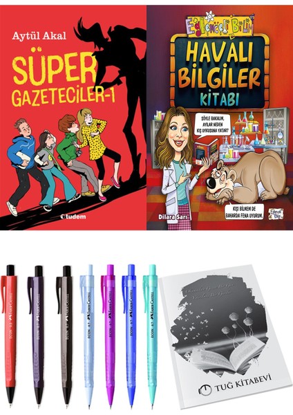 Süper Gazeteciler 1 ve Havalı Bilgiler Kitabı