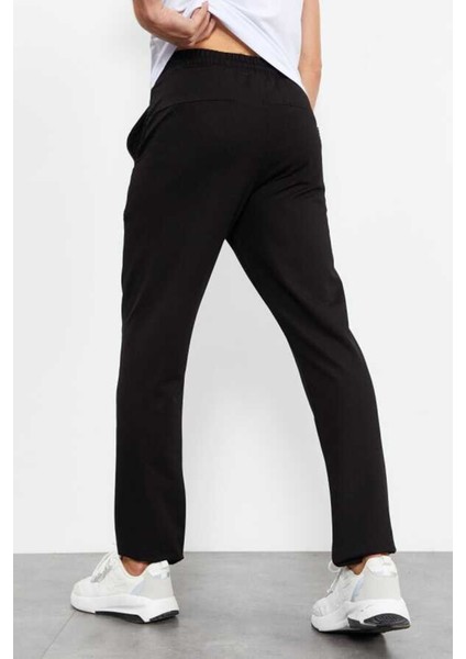 Erkek Siyah Düz Paça Eşofman Altı 2001-02 modelleri