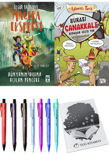 Macera Ekspresi Dünyanın Dışına Açılan Pencere ve Burası Çanakkale Buradan Geçiş Yok