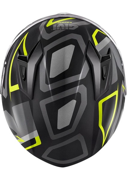 50.7 Proton Mat Tıtanıum-Sarı Kask