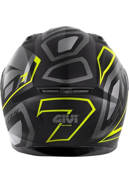 50.7 Proton Mat Tıtanıum-Sarı Kask