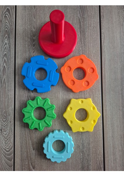 Montessori Renk Dizme Oyuncağı - Eğlenirken Öğretin !
