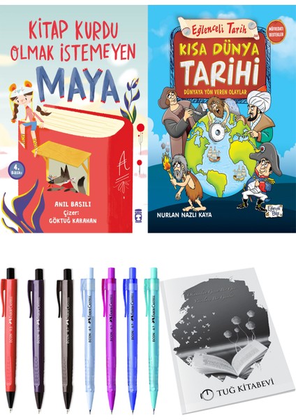 Kitap Kurdu Olmak İstemeyen Maya ve Kısa Dünya Tarihi / Dünyaya Yön Veren Olaylar