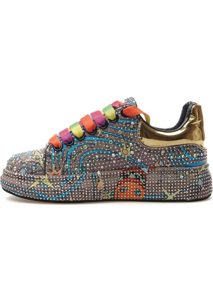 Kadın Taş Detaylı Senaker Günlük Ayakkabı 25Y 25Y451-1 Z fiyatları