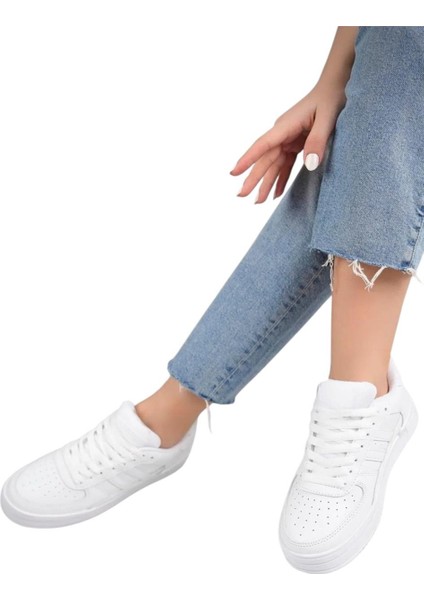 Kadın Sneaker Günlük Spor Ayakkabı Beyaz indirimleri