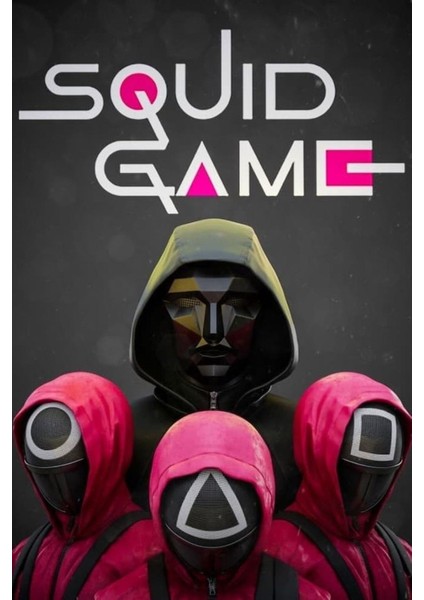 Squid Game (2021) 7 ( Tv - Dizi ) Folyo Afiş - Poster ( 35 cm x 50 cm )