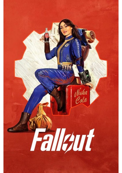 Fallout (2024) 5 ( Tv - Dizi ) Folyo Afiş - Poster ( 35 cm x 50 cm )