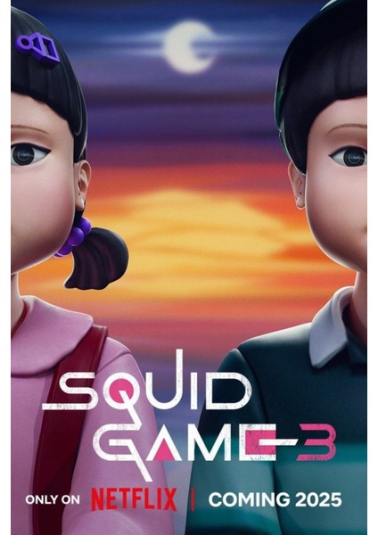 Squid Game (2021) 13 ( Tv - Dizi ) Folyo Afiş - Poster ( 35 cm x 50 cm )