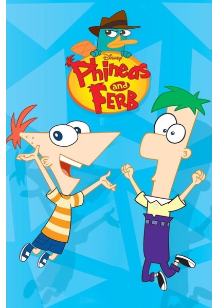 Phineas And Ferb (2007) 5 ( Tv - Dizi ) Folyo Afiş - Poster ( 35 cm x 50 cm )