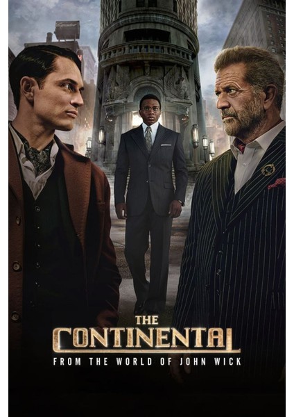 The Continental (2023) 4 ( Tv - Dizi ) Folyo Afiş - Poster ( 35 cm x 50 cm )