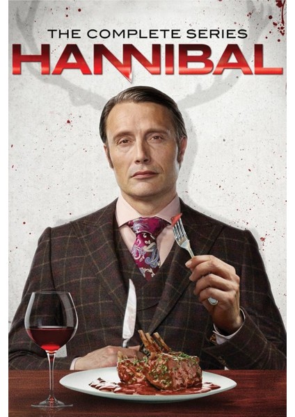 Hannibal (2013) 3 ( Tv - Dizi ) Folyo Afiş - Poster ( 35 cm x 50 cm )