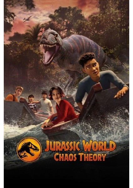 Jurassic World Chaos Theory (2024) 6 ( Tv - Dizi ) Folyo Afiş - Poster ( 35 cm x 50 cm )