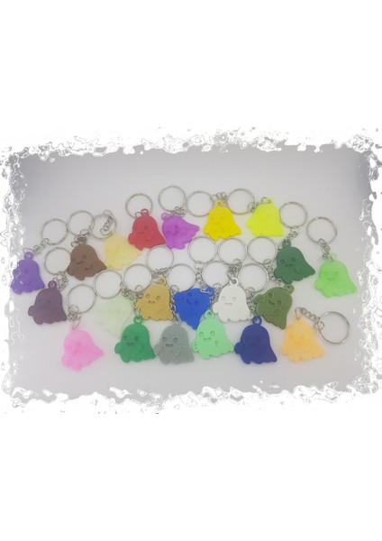 Hediyelik 10 Adet Hayalet Anahtarlık