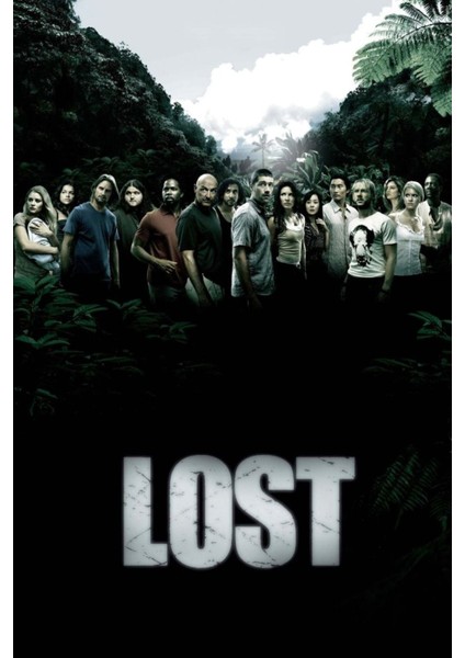 Lost (2004) 3 ( Tv - Dizi ) Folyo Afiş - Poster ( 35 cm x 50 cm )