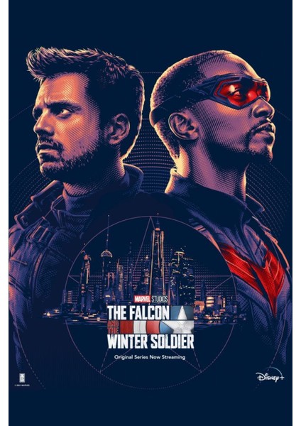 The Falcon And The Winter Soldier (2021) 2 ( Tv - Dizi ) Folyo Afiş - Poster ( 35 cm x 50 cm )