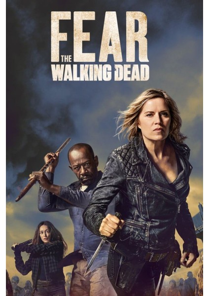 Fear The Walking Dead (2015) 11 ( Tv - Dizi ) Folyo Afiş - Poster ( 35 cm x 50 cm )
