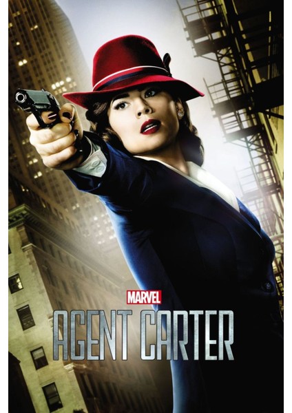 Agent Carter (2015) 1 ( Tv - Dizi ) Folyo Afiş - Poster ( 35 cm x 50 cm )