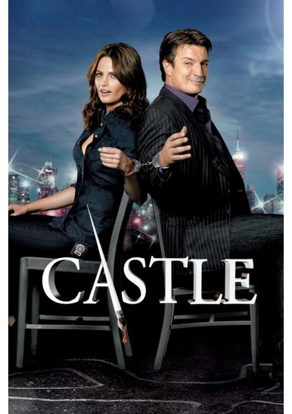 Castle (2009) 1 ( Tv - Dizi ) Folyo Afiş - Poster ( 35 cm x 50 cm )