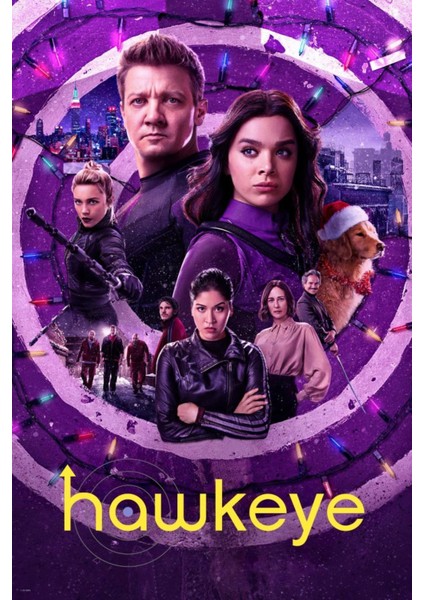 Hawkeye (2021) 4 ( Tv - Dizi ) Folyo Afiş - Poster ( 35 cm x 50 cm )