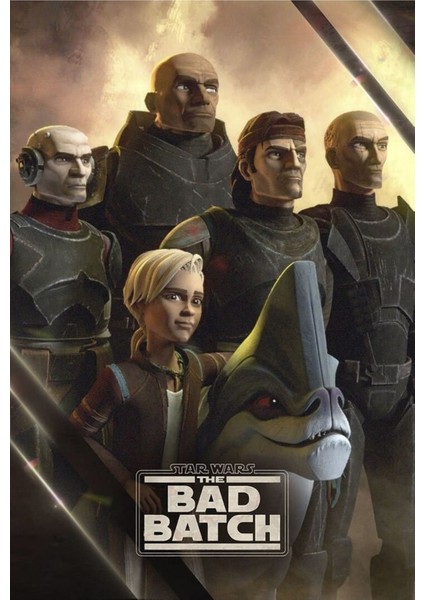 Star Wars The Bad Batch (2021) 5 ( Tv - Dizi ) Folyo Afiş - Poster ( 35 cm x 50 cm )
