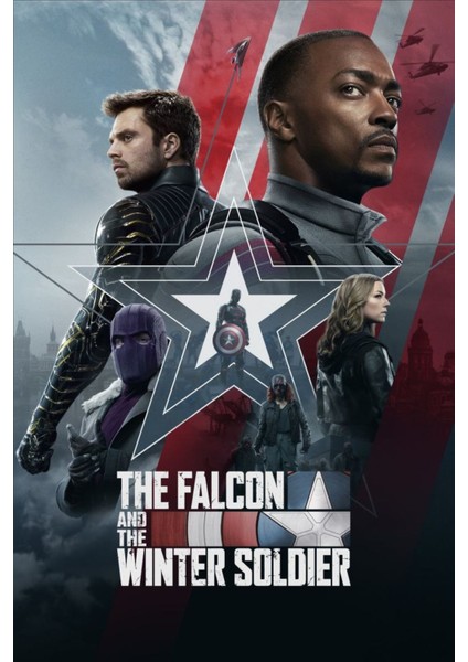 The Falcon And The Winter Soldier (2021) 6 ( Tv - Dizi ) Folyo Afiş - Poster ( 35 cm x 50 cm )